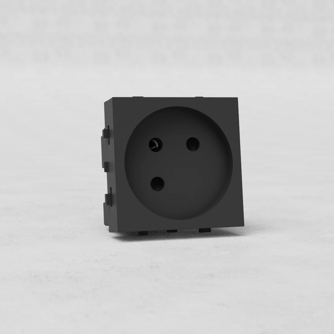 Grove – polished nickel components